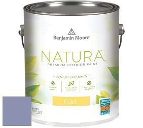 Benjamin Moore 512 Natura Interior Flat Finish матовая краска цвет 2069-40 Violet Stone