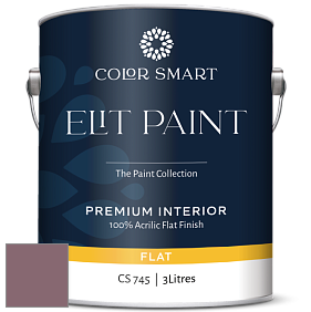 COLOR SMART CS 745 ELIT PAINT глубокоматовая моющаяся краска цвет NCS S 5020-R20B 