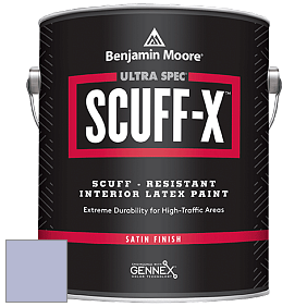 Benjamin Moore 486 Ultra Spec SCUFF-X Interior Satin Finish краска цвет 2069-50 Blue Orchid