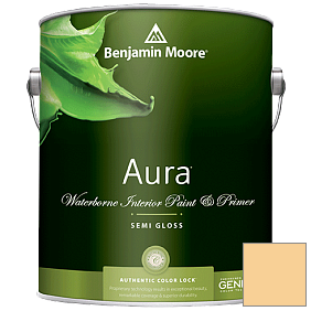 Краска Aura Waterborne Interior Semi-gloss Finish (528) цвет 179 Honeywheat