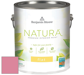 Benjamin Moore 512 Natura Interior Flat Finish матовая краска цвет 2087-40 Autumn Red