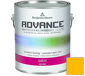 Краска Benjamin Moore 792. Advance Interior Paint-Satin эмаль цвет 2021-20 Lemon