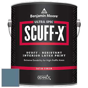 Benjamin Moore 486 Ultra Spec SCUFF-X Interior Satin Finish краска цвет AF-520 