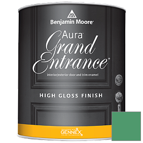Краска Aura Grand Entrance High Gloss (148) цвет 2038-30 Prairie Green