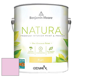 Benjamin Moore 514 Natura Interior Semi-Gloss Finish краска цвет 2079-60 Pink Cherub