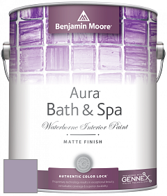 Benjamin Moore Aura 532 Bath & Spa Waterborne Interior Paint Matte Finish краска цвет NCS S 3020-R50B 