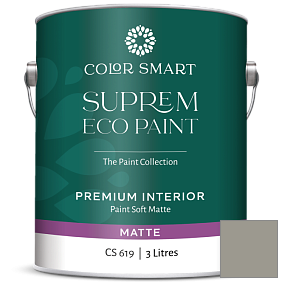 Краска COLOR SMART CS 619 SUPREM ECO PAINT матовая краска цвет 1559 Arctic Shadows