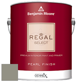 Benjamin Moore 550 Regal Select Waterborne Interior Pearl Finish краска цвет 2140-40 Storm Cloud Gray