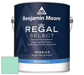 Benjamin Moore 549 Regal Select Waterborne Interior Eggshell Finish краска цвет 612 Hills of Ireland
