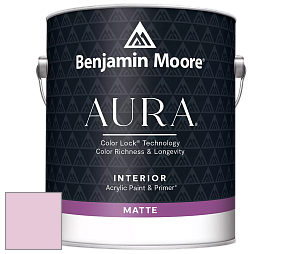 Benjamin Moore Aura 522 Interior Paint - Matte краска цвет 2085-60 Pink Petals