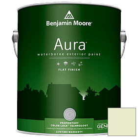 Краска Aura Waterborne Exterior Flat Finish (629) цвет 407 Lime Accent