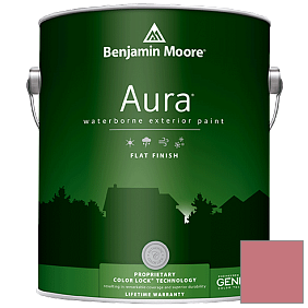 Краска Aura Waterborne Exterior Flat Finish (629) цвет 2006-40 Glamour Pink