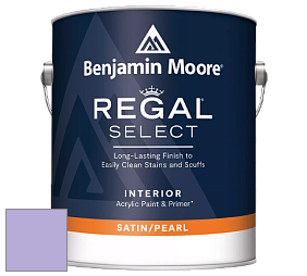 Benjamin Moore 550 Regal Select Waterborne Interior Pearl Finish краска цвет 2071-50 Amethyst Cream