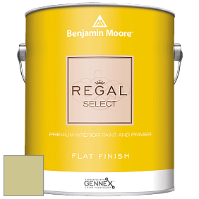 Benjamin Moore 547 Regal Select Waterborne Interior Flat Finish краска цвет RAL 1000 