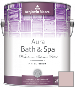 Краска Benjamin Moore Aura Bath & Spa Interior Paint Matte Finish (532) цвет 2103-60 Pale Berry