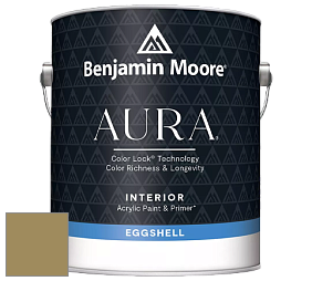 Benjamin Moore Aura 524 Waterborne Interior Eggshell Finish краска цвет NCS S 4030-G90Y 
