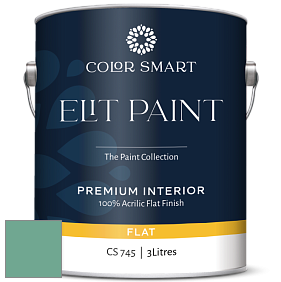 COLOR SMART CS 745 ELIT PAINT глубокоматовая моющаяся краска цвет 2040-40 Summer Basket Green