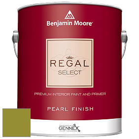 Benjamin Moore 550 Regal Select Waterborne Interior Pearl Finish краска цвет NCS S 3060-G60Y 