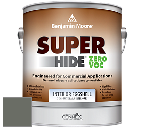 Benjamin Moore 357 Super Hide Zero Voc Interior Eggshell краска цвет 1575 Rainy Afternoon