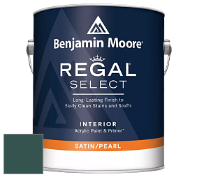 Benjamin Moore 550 Regal Select Waterborne Interior Pearl Finish краска цвет NCS S 7020-B70G 