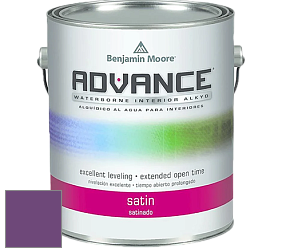 Benjamin Moore 792 Advance Interior Paint-Satin эмаль цвет NCS S 4050-R50B 