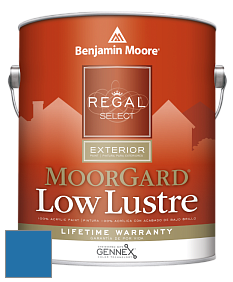 Benjamin Moore W103 Regal Select Exterior Paint-MoorGard Low Lustre Finish краска цвет 2065-30 Brilliant Blue