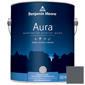 Краска Aura Waterborne Exterior Semi-Gloss Finish (632) цвет 2125-20 Deep Space