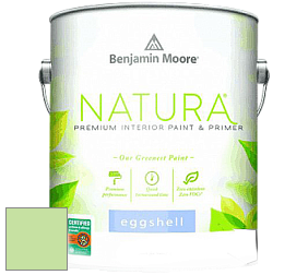 Benjamin Moore 513 Natura Interior Eggshell Finish краска с блеском цвет 2030-50 Shimmering Lime