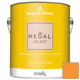 Краска Regal Select Waterborne Interior Flat Finish (547) цвет 2017-30 Tangelo