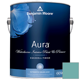 Краска Aura Waterborne Interior Eggshell Finish (524) цвет 2049-40 Peacock Blue
