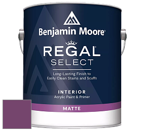 Benjamin Moore 548 IRegal Select Interior Paint - Matte краска цвет NCS S 4050-R40B 