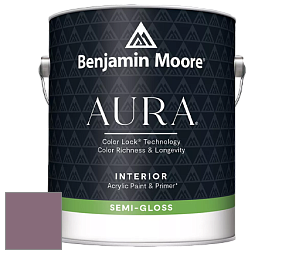Benjamin Moore Aura 528 Waterborne Interior Semi-gloss Finish краска цвет NCS S 5020-R30B 