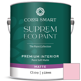 Краска COLOR SMART CS 619 SUPREM ECO PAINT матовая краска цвет 1324 May Flowers