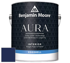 Benjamin Moore Aura 524 Waterborne Interior Eggshell Finish краска цвет RAL 5013 