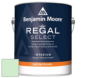 Benjamin Moore 550 Regal Select Waterborne Interior Pearl Finish краска цвет 2033-60 Mantis Green