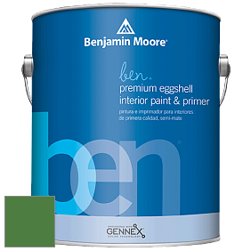 Benjamin Moore Ben W626 Premium Interior Latex Eggshell краска цвет 2034-20 Vine Green