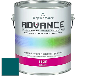 Benjamin Moore 792 Advance Interior Paint-Satin эмаль цвет NCS S 5540-B20G 