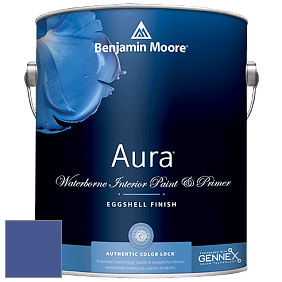 Benjamin Moore Aura 524 Waterborne Interior Eggshell Finish краска цвет NCS S 4050-R70B 