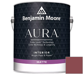 Краска Aura Interior Paint - Matte (522) цвет 2084-20 Maple Leaf Red