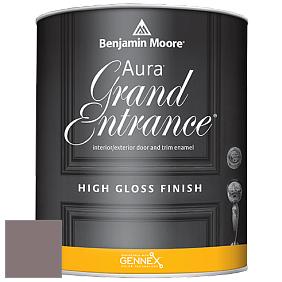Benjamin Moore Aura 148 Grand Entrance High Gloss эмаль цвет 2113-40 Cinnamon Slate