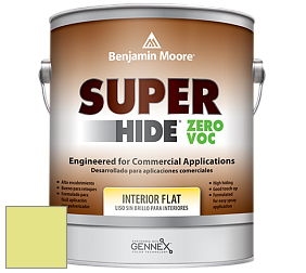 Benjamin Moore 355 Super Hide Zero Voc Interior Flat краска цвет NCS S 0540-G60Y 
