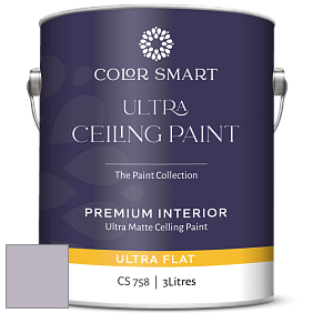 COLOR SMART CS 758 ULTRA CEILING PAINT ультраматовая краска цвет 2116-50 African Violet