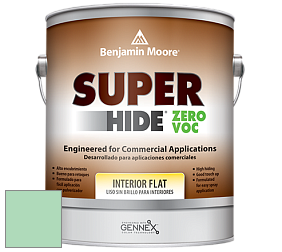 Benjamin Moore 355 Super Hide Zero Voc Interior Flat краска цвет 2036-50 Marina Bay