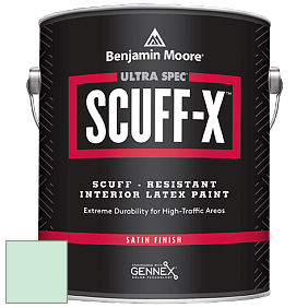 Benjamin Moore 486 Ultra Spec SCUFF-X Interior Satin Finish краска цвет 2036-60 Surf Green