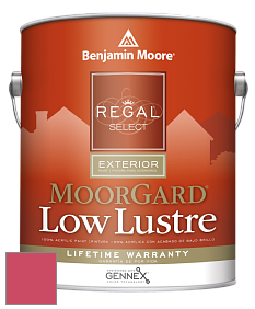 Benjamin Moore W103 Regal Select Exterior Paint-MoorGard Low Lustre Finish краска цвет 2000-30 Red Tulip