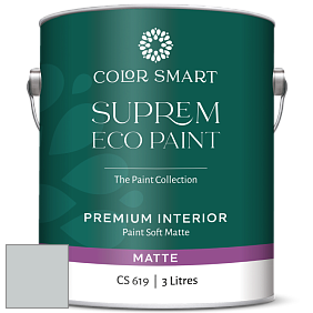 COLOR SMART CS 619 SUPREM ECO PAINT матовая краска цвет 2134-60 Whitestone