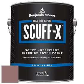 Benjamin Moore 485 Ultra Spec SCUFF-X Interior Eggshell Finish краска цвет 2103-40 Hickory Stick