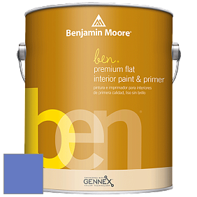 Benjamin Moore Ben W625 Premium Interior Latex Flat краска цвет NCS S 2060-R70B 