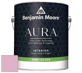 Benjamin Moore Aura 528 Waterborne Interior Semi-gloss Finish краска цвет NCS S 1030-R30B 