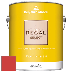 Benjamin Moore 547 Regal Select Waterborne Interior Flat Finish краска цвет 2011-10 Orange